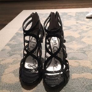 Sam Edelman Black Heels